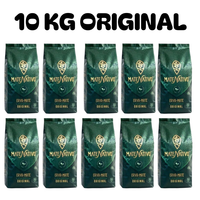Erva-Mate Mate Nativo 1kg - Original (Caixa com 10un)