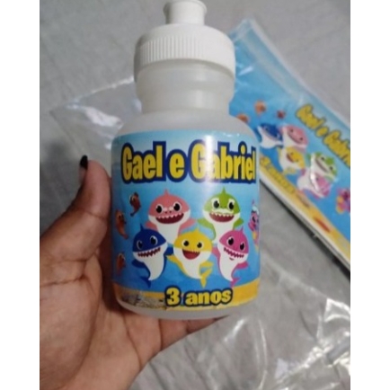 Rótulo Adesivo para Squeeze 300ml (garrafinhas) em Oferta na Shopee