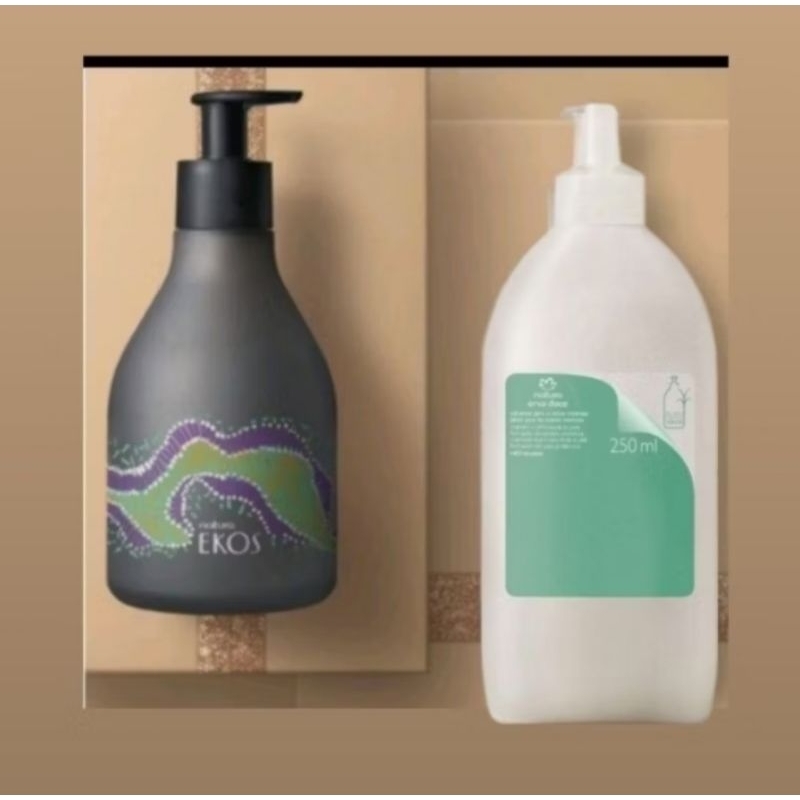 Presente natura sabonete erva doce com saboneteira ekos exclusiva em cerâmica