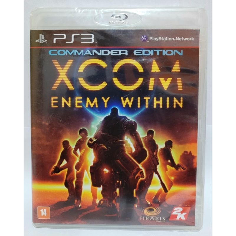 Xcom Enemy Within, (NOVO LACRADO) jogo original para ps3 mídia física