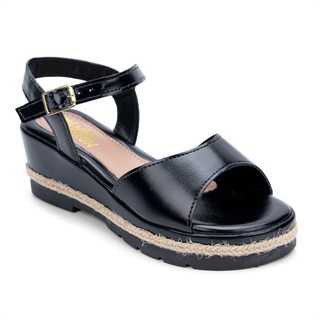 Sandália Salto Anabela Plataforma Menina Infantil em Oferta na Shopee