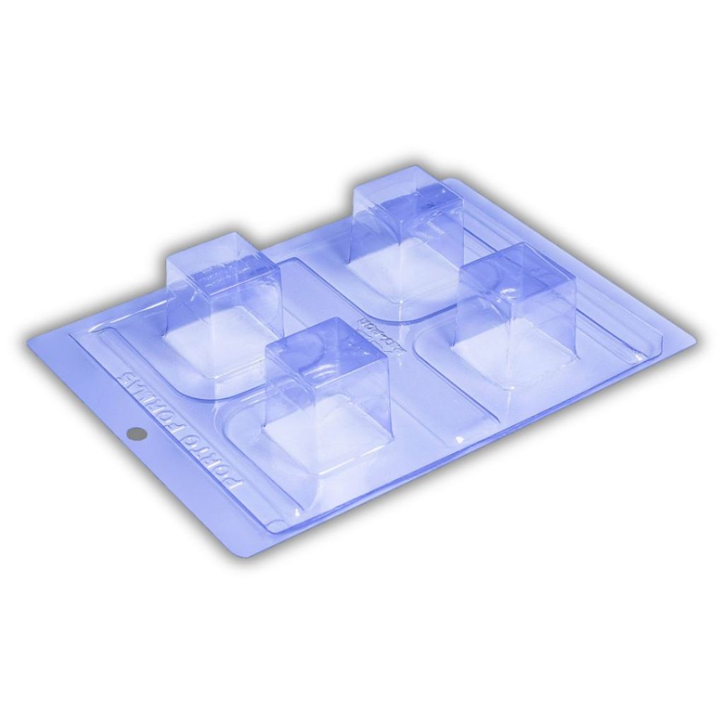 1 ~ 5 Forma Para Chocolate Especial 3 Partes Cubo Novo P51 Porto em Oferta na Shopee