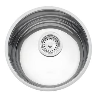 Cuba Pia Cozinha 100% Inox Redonda Tramontina 30x14 Premium em Oferta na Shopee