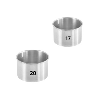 Kit 02 Assadeira Redonda Alta 17/20 x 10cm Forma Bolo em Oferta na Shopee