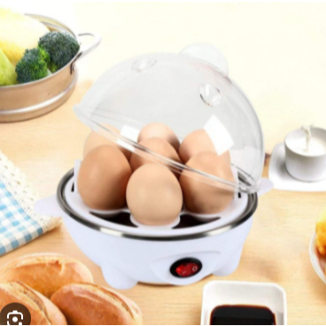 Imagem Cozedor De Ovos a Vapor Portátil Elétrico 110V Modelo versátil e moderno