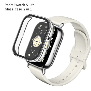 Crepúsculo Case Para Redmi Watch 5 Active / Lite Hard PC Case Capa Protetora De Tela De Vidro Temperado em Oferta na Shopee