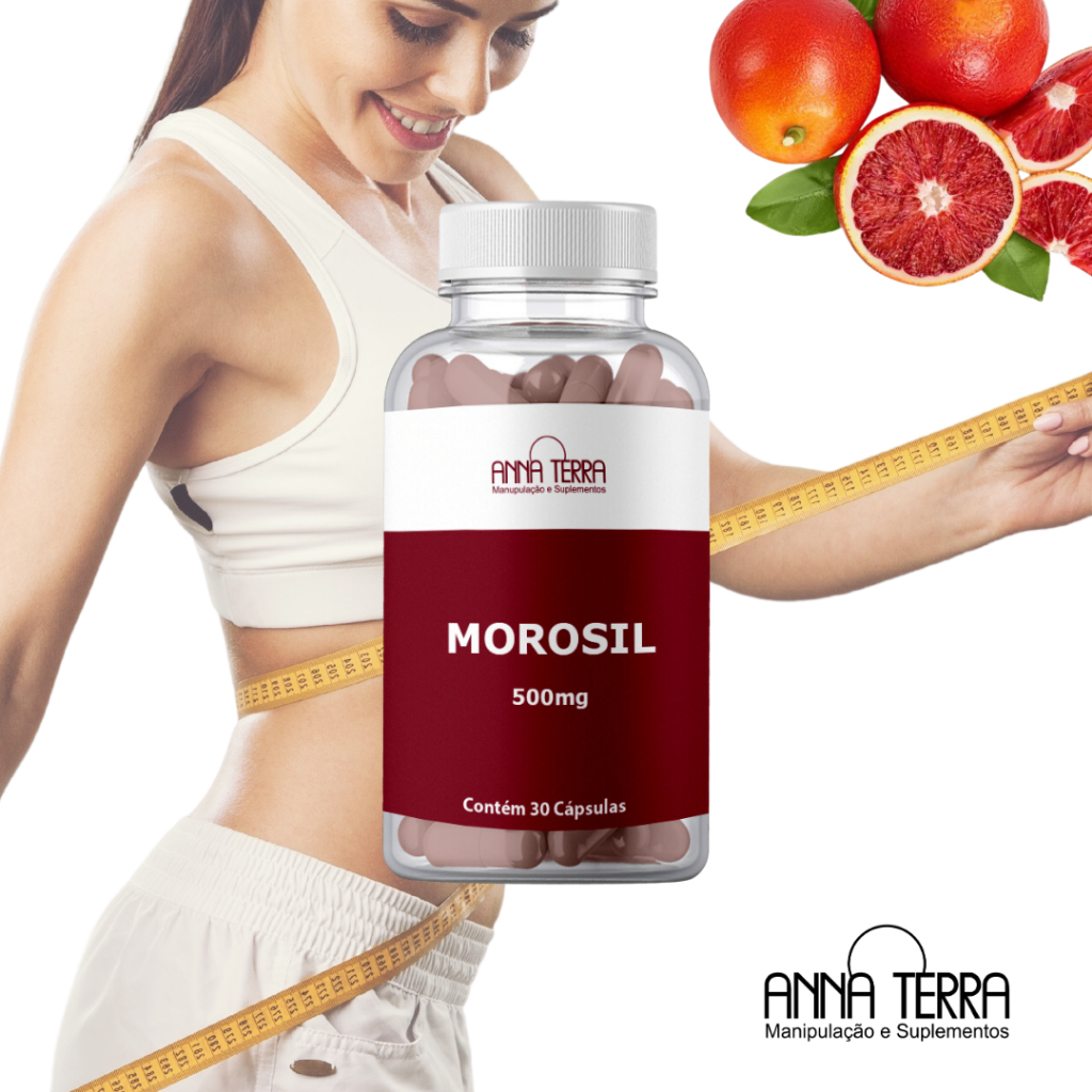 Morosil 500mg Com Selo de Autenticidade - 30 Cápsulas