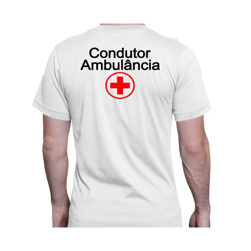 camiseta (condutor Ambulância )super oferta venha conferir