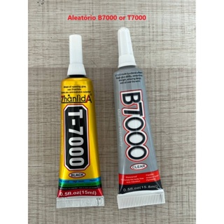 Cola Adesiva Multiuso B-7000 T7000 Tela Reparo Celular Cola T7000 Ou B7000 15ml 110ml em Oferta na Shopee