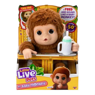 Little Live Pets Pelúcia My Baby Macaquinho - Fun Divirta se em Oferta na Shopee