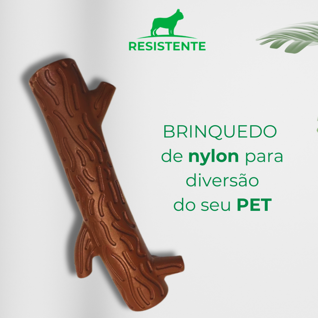 Kumpel, brinquedo para cachorro, mordedor, linha resistente, tronco
