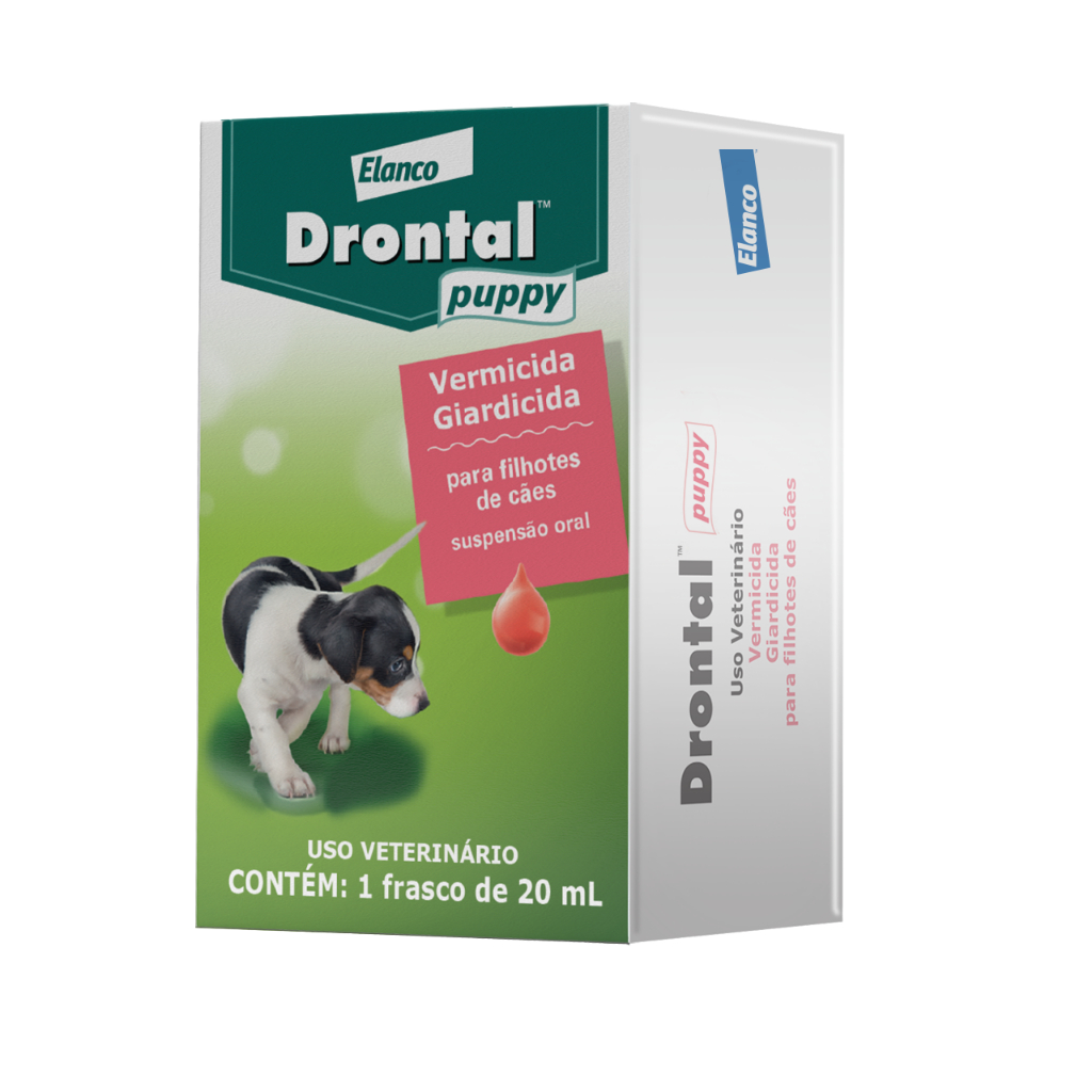 Vermífugo Drontal Puppy Filhote Frasco Com 20 Ml - Pets