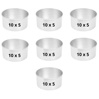 Kit 07 (Sete) Assadeira Bento Cake 10 x 5 cm Forma Bolo em Oferta na Shopee