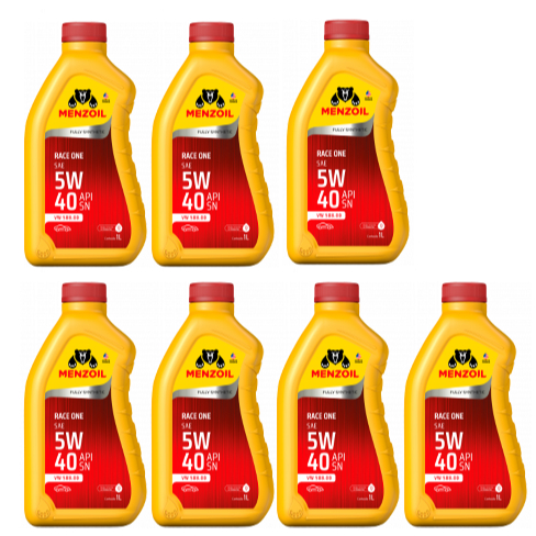 Kit Óleo Motor 07 Litros 5w40 API SN Sintético Menzoil  VW 508.88 em Oferta na Shopee
