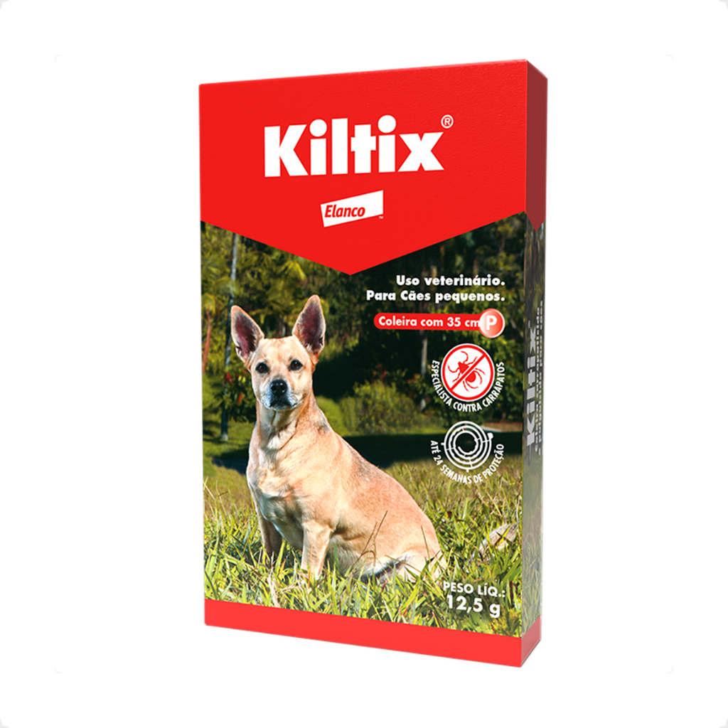 Kiltix Elanco Coleira Antipulgas e Carrapatos - Tam. P - Pets