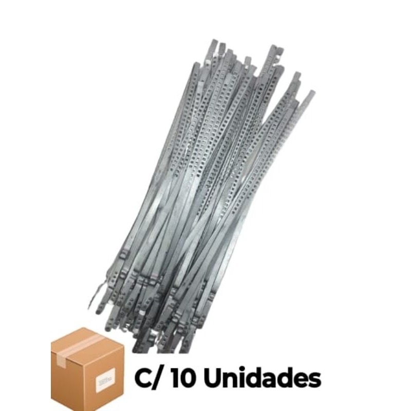 Kit 10 Abraçadeiras 350MM para Coifa automotiva