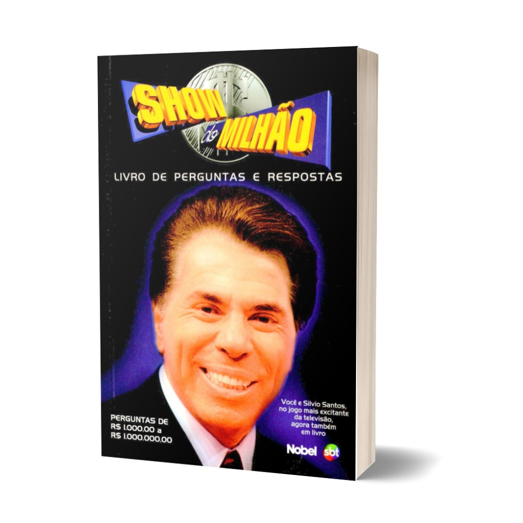 Livro - Show do Milhão: Livro de Perguntas e Respostas  /  Editora Nobel