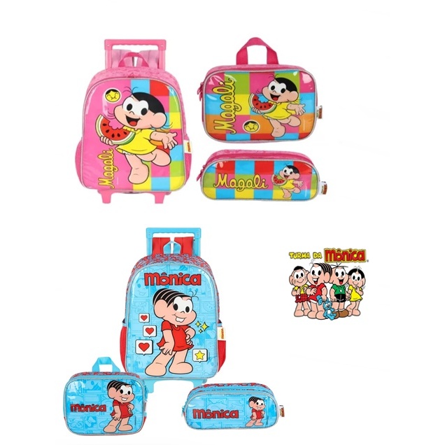 Kit Mochila Infantil Magali: Onde Comprar | BuscaProdutos