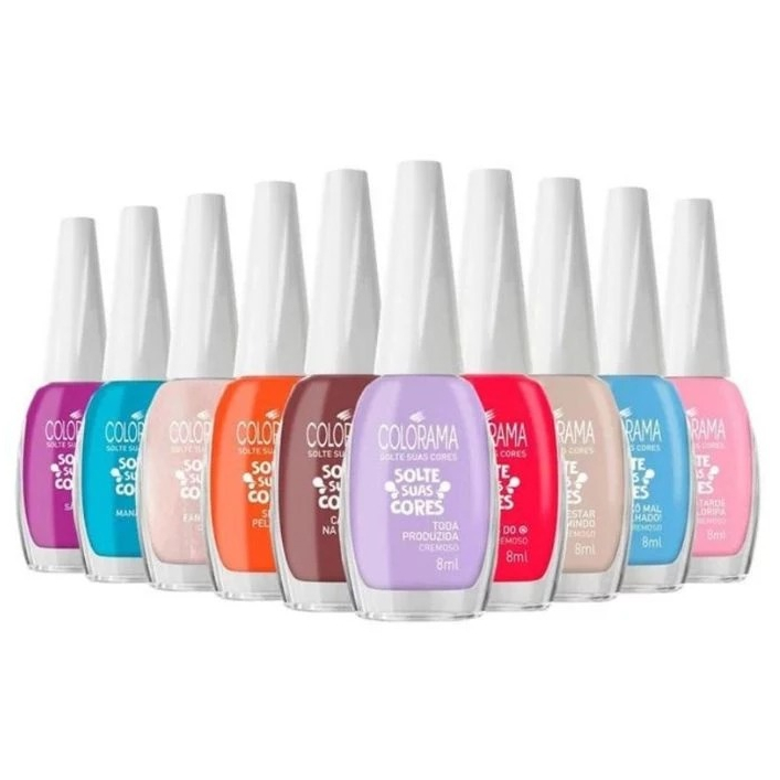 KIT 10 Esmaltes Colorama (escolha a cor na lista da descrição)
