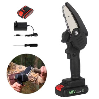Mini Moto Serra Elétrica A Bateria Lítio 48v Bivolt Portátil Corta Tudo em Oferta na Shopee