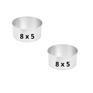 Kit 02 (Dois) Forma Bento Cake 8 x 5 cm Assadeira Bolo em Oferta na Shopee