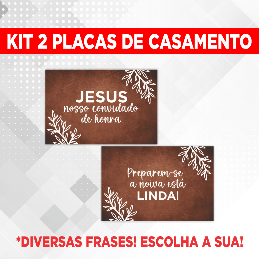 Kit Placa De Casamento Madeira Escura - 2 Plaquinhas Decorativas Entrada Noiva Noivo Pajem Daminha Cortejo