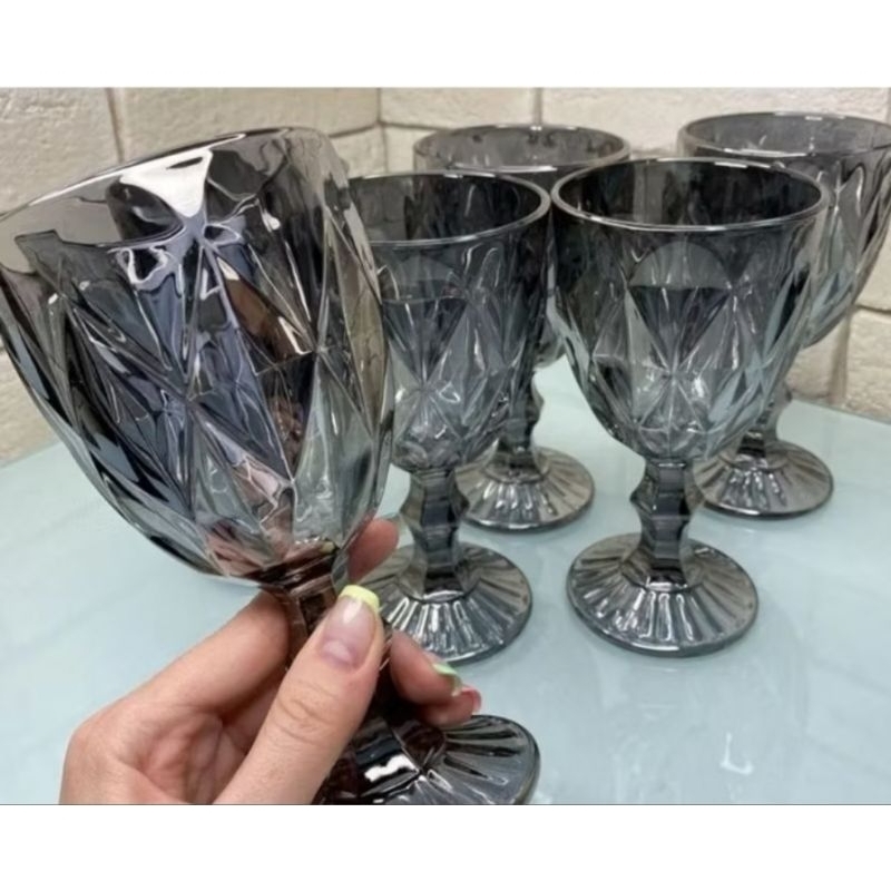 Jogo de Taça Diamond Color 6 peças
