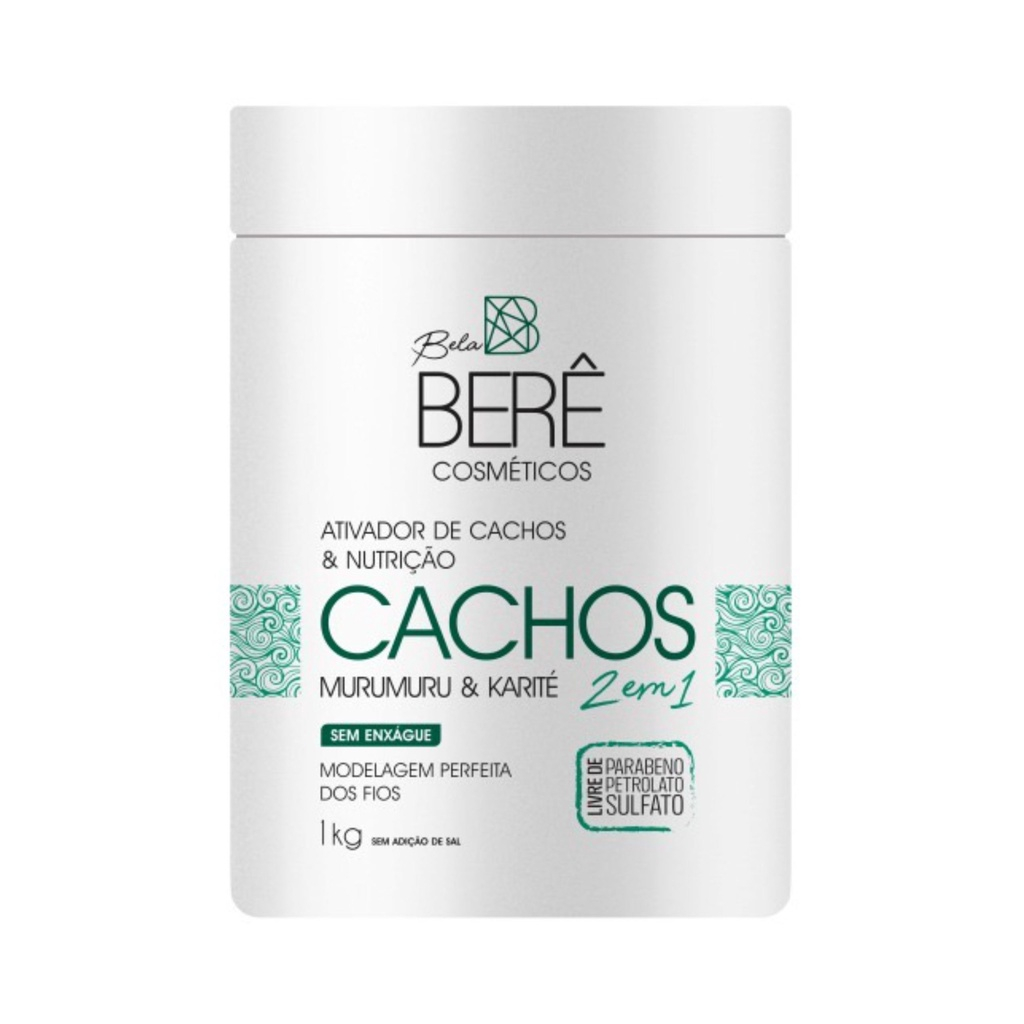 ATIVADOR DE CACHOS COM MURUMURU E KARITE 1KG em Oferta na Shopee