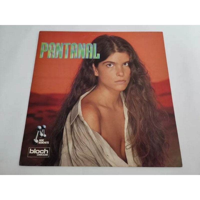 LP Novela Pantanal Manchete - antigo vintage raro anos 90