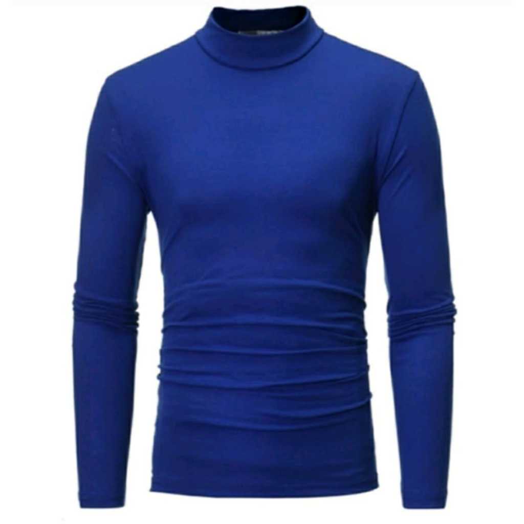 Kit 3 Blusas Gola Alta Camisa Manga Longa Proteção Solar Uv Treino/ciclista Sport