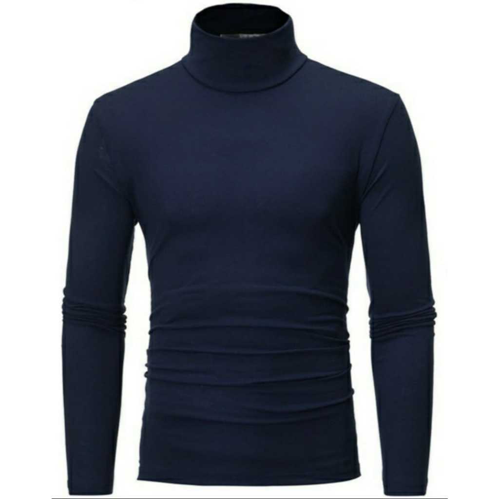 Kit 2 Blusas Gola Alta Camisa Manga Longa Proteção Solar Uv Treino/ciclista Sport