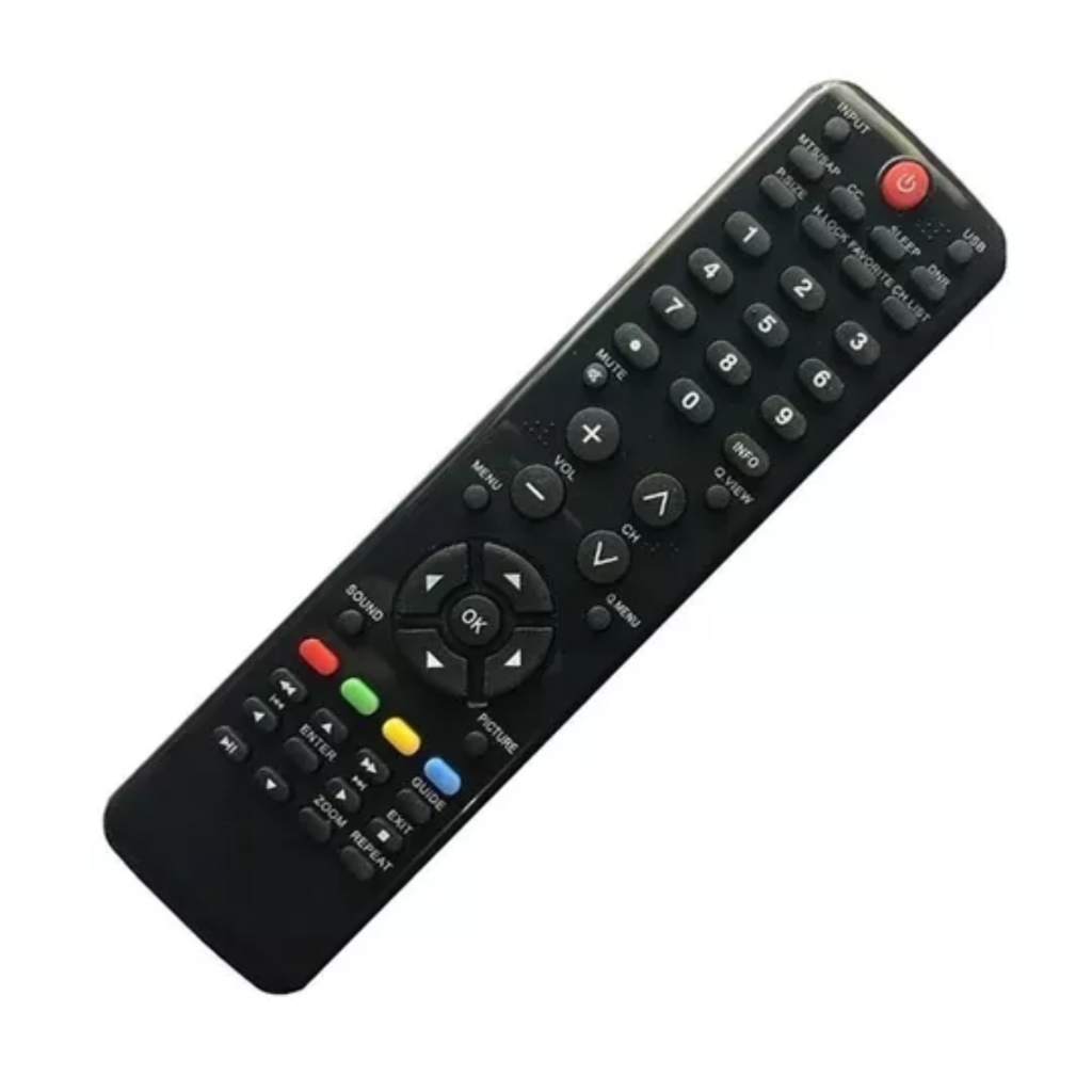 Controle Remoto Compativél com TV H-Buster Lcd D19 Hbtv-32d05hd SKY / FBG-7963