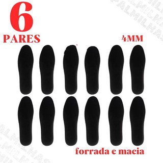 KIT REPOSIÇAO Palmilhas 4 MM para sapatos tenis calçados UNISEX  Acessórios e Cuidados para Calçados > Palmilhas