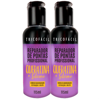 Reparador De Pontas Queratina 115ml Tricofacil 2 Unidades em Oferta na Shopee