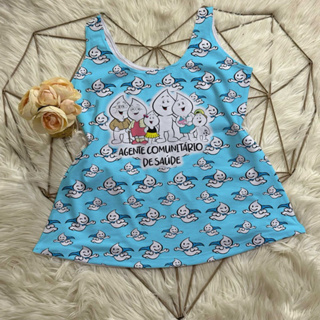 Regata Profissão Agente comunitário de saúde/agente de saúde/sus/vacinacao feminina em Oferta na Shopee