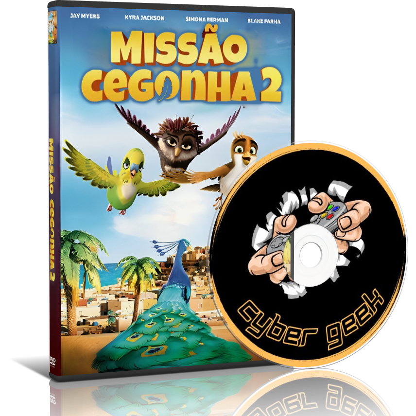DESENHO - MISSÃO CEGONHA 2 (DVD AUTORADO)