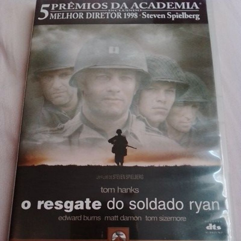 DVD O Resgate do soldado Ryan (Tom Hanks) dublado