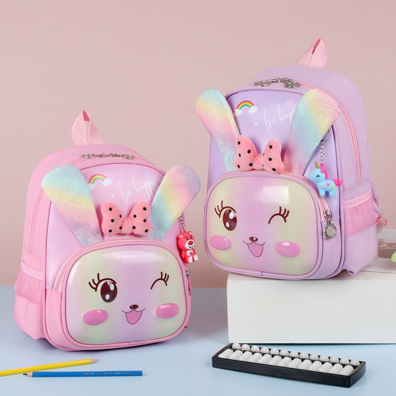 Mochila Infantil Escolar Repelente de Água Cartoon Moda Infantil Leve Adequado para Crianças do Jardim de Infância