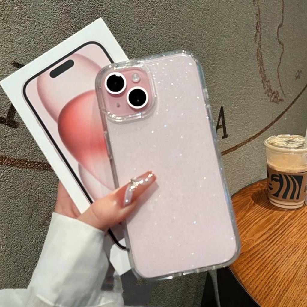Capa Capinha Case De luxo Com Brilho Gliter Para IPhone XR 11 12 12PRO MAX 13 13PRO MAX 14 14PRO MAX 15 15PRO MAX 16