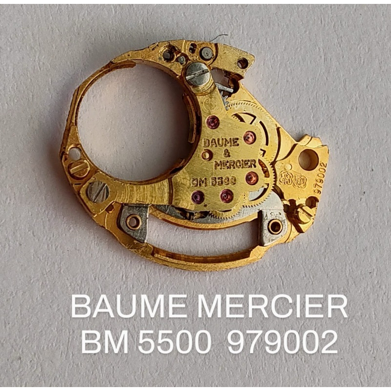 PARTES E PEÇAS DO BAUME&MERCIER BM5500 QUARTZ