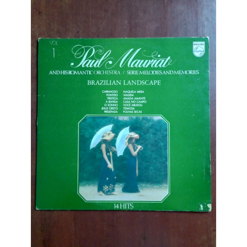 LP Paul Mauriat Melodies And Memories 1 Brazilian Landscape 1974