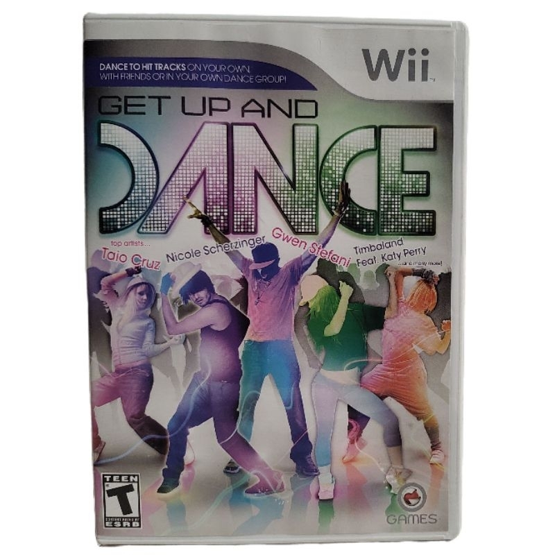 Get Up and Dance Nintendo Wii Original - Game Mídia Física - Jogo Seminovo