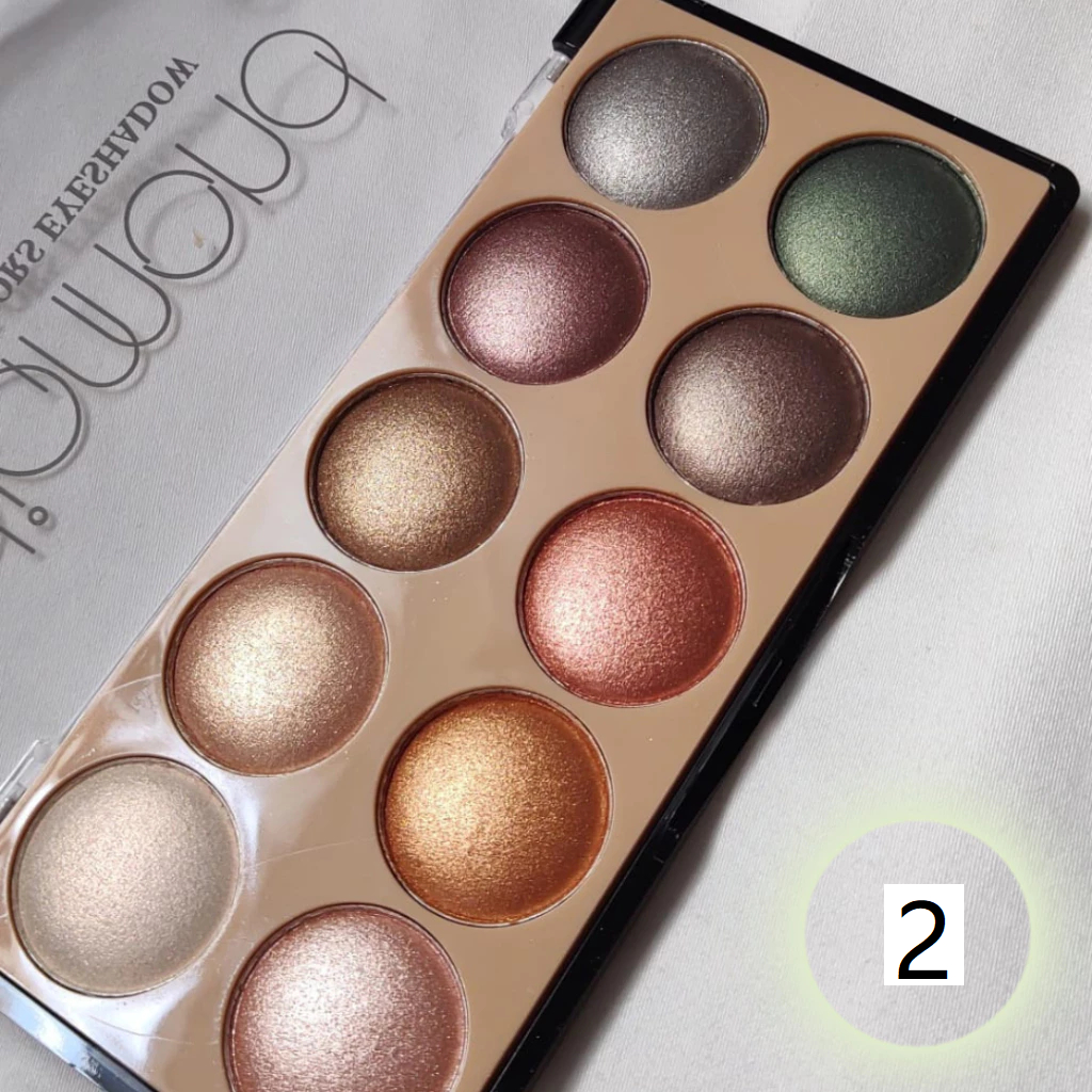 mf8547 PALETA DE SOMBRAS 10 CORES em Oferta na Shopee