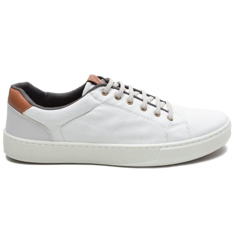 Sapatênis Masculino Slip One Confort Lona Com Cadarço Promoção