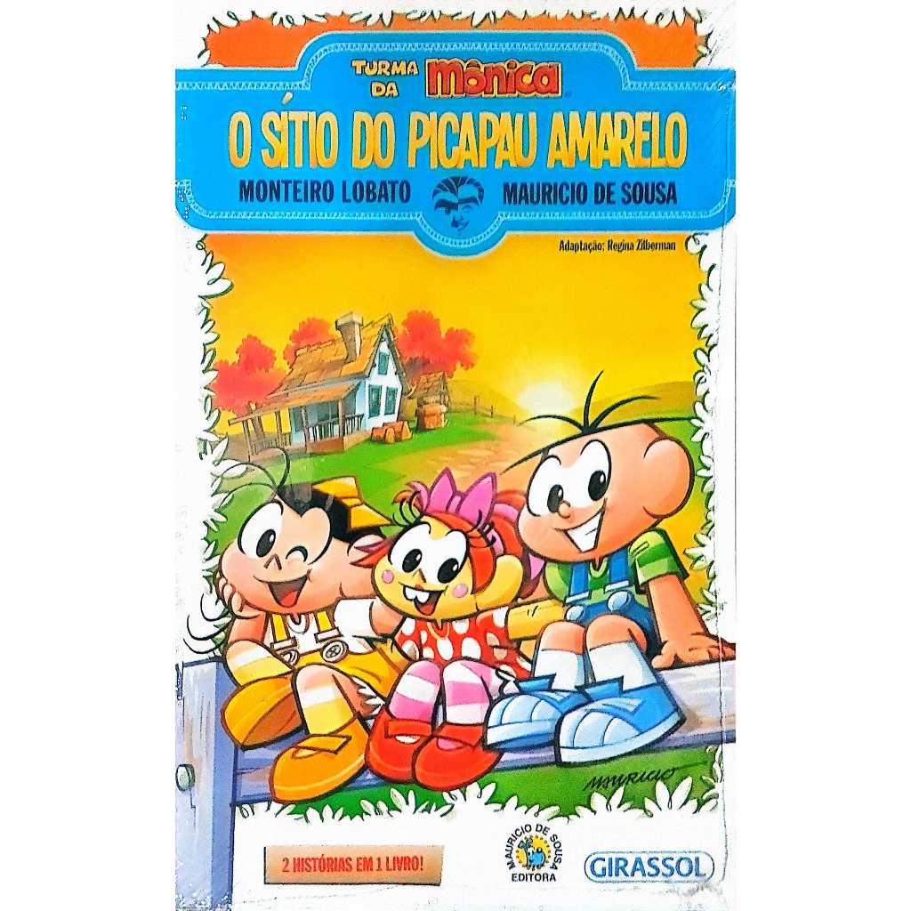 Turma da Mônica e Monteiro Lobato - sitio do pica-pau amartelo - caçadas de pedrinho