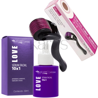 Sérum Facial 10x1 Niacinamida Hialurônico Resveratrol Com Microagulhamento Dermaroller Origina em Oferta na Shopee
