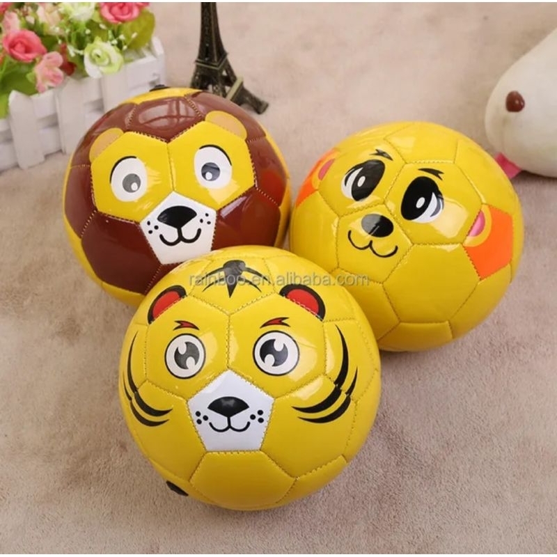 Bola De Futebol N 2 Colorida Infantil Brinquedos Para Crianças em Oferta na Shopee