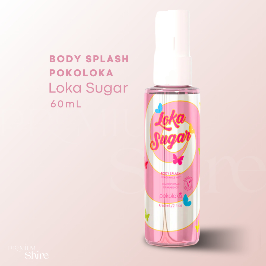 Loka Sugar - Body Splash Desodorante Corporal Pokoloka 60ml em Oferta na Shopee