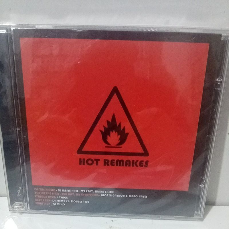 Cd Hot Remakes DJ Meme Pres.M2Feat.Kiara Sasso, Glória Gaynor e Issac Hayes,Savage Novo de Fabrica Original