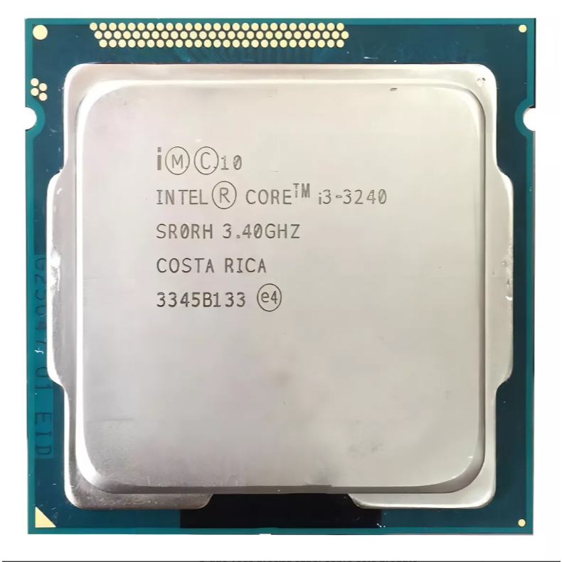 Processador gamer Intel Core i3-3220 de 2 núcleos e  3.4GHz de frequência com gráfica integradaProcessa
